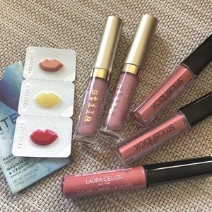 Smashbox and Stila Lipstick Lot